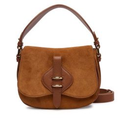 Torebka Coccinelle. Brązowe torebki klasyczne damskie Coccinelle, bez wzorów, bez dodatków. Za 1,399.00 zł.