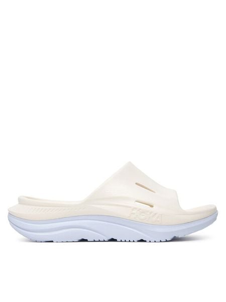 Hoka Klapki ORA Recovery Slide 3 1135061 Kremowy. Białe klapki damskie HOKA, bez wzorów, z syntetyku, bez obcasa. Za 299.99 zł.