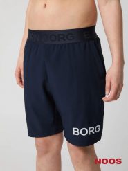 Bjorn_borg BORG SHORTS — poliester z recyklingu, JUNIOR NIGHT SKY. Niebieskie szorty męskie Björn Borg, bez wzorów, z poliesteru. Za 226.00 zł.