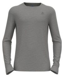 T-shirt thermique Odlo BL TOP col rond manches longues MERINO 200. Szare bielizna termoaktywna męska Odlo, l, bez wzorów, z materiału, bez kołnierzyka. Za 332.26 zł.