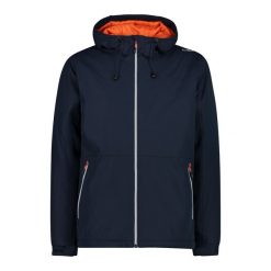 Kurtka z kapturem CMP. Niebieskie kurtki męskie CMP, bez wzorów, sportowe, z kapturem. Za 451.85 zł.