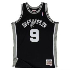 Koszulka męska do koszykówki Mitchell & NBA San Antonio Spurs Spurs Tony Parker. Czarne t-shirty sportowe męskie Mitchell & Ness, m, bez ramiączek, do koszykówki. Za 559.00 zł.