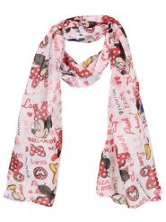 Disney Minnie Mouse Szal "Minnie" w kolorze czerwonym rozmiar: onesize. Czerwone szaliki dziecięce Disney Minnie Mouse, z materiału, bez ramiączek. Za 30.71 zł.