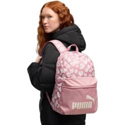 Plecak Puma Phase Aop Backpack 22L. Czerwone plecaki męskie Puma, bez wzorów, z materiału. Za 290.00 zł.