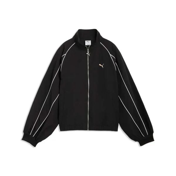 Damska bluza dresowa Puma. Czarne bluzy bez kaptura damskie Puma, xs, bez wzorów, z dresówki, bez ramiączek, bez kaptura. Za 345.15 zł.