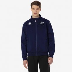 Bluza dresowa Kappa Ambachi 24H Le Mans. Niebieskie bluzy bez kaptura męskie Kappa, m, z dresówki. Za 517.00 zł.
