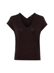 Opus koszulka z dzianiny - Sirikus Kobiety brązowy, 36. Brązowe t-shirty damskie Opus, bez wzorów, z dzianiny, bez kołnierzyka. Za 179.95 zł.