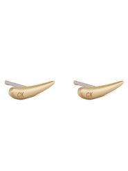 Calvin Klein Kolczyki 35000345 Złoty. Żółte kolczyki damskie CALVIN KLEIN, metalowe. Za 229.99 zł.