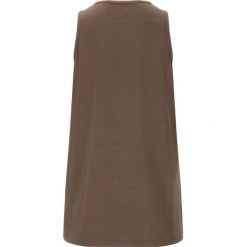 Top na ramiączkach slub dla kobiet Athlecia Mota. Brązowe topy damskie Athlecia, bez wzorów, z elastanu, bez ramiączek. Za 79.90 zł.