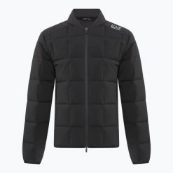 Kurtka męska EA7 Emporio Armani Golf Pro Padded. Czarne kurtki męskie EA7 Emporio Armani, m, bez wzorów, z elastanu, eleganckie, bez kaptura. Za 1,129.00 zł.