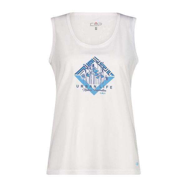 Damski tank top CMP. Brązowe topy damskie CMP, l, bez wzorów, bez kołnierzyka. Za 212.50 zł.