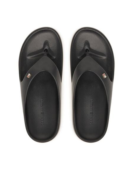 Tommy Hilfiger Japonki FW0FW09200 Czarny. Czarne klapki damskie Tommy Hilfiger, bez wzorów, z syntetyku, bez obcasa. Za 189.99 zł.