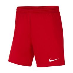 Spodnie piłkarskie damskie Nike Womens Park Iii. Czerwone spodnie materiałowe damskie Nike, bez wzorów, sportowe. Za 112.00 zł.