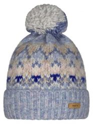 Barts Czapka "Renaa" w kolorze błękitnym rozmiar: onesize. Niebieskie czapki zimowe damskie Barts, ze splotem. Za 135.17 zł.