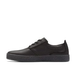 Buty CLARKS STREETHILL LACE Czarny. Czarne buty fitness męskie Clarks, na fitness i siłownię. Za 327.99 zł.