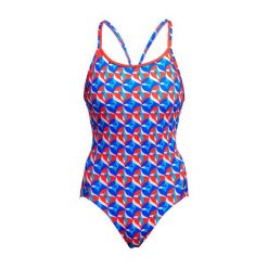 Strój pływacki jednoczęściowy damski Funkita Diamond Back One Piece. Zielone stroje jednoczęściowe damskie FUNKITA, m, bez wzorów. Za 159.99 zł.