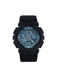 G-Shock Zegarek Classic GA-110CD-1A2ER Czarny. Czarne, analogowe zegarki męskie G-Shock. Za 489.99 zł.