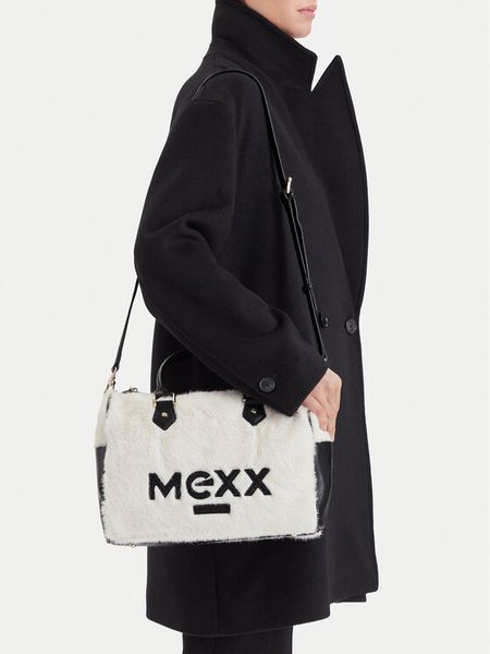 MEXX Torebka CEO-MEXX-AJ-001-10 Biały. Białe torebki klasyczne damskie Mexx, bez wzorów, z materiału, bez dodatków. Za 179.99 zł.