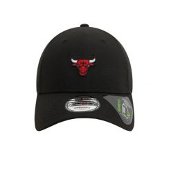 Czapka z daszkiem Chicago Bulls Repreve Mini Logo 9Forty. Czarne czapki z daszkiem damskie New Era, bez wzorów. Za 128.50 zł.