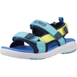 Sandały MUNICH MINI YOYO 03 Niebieski. Niebieskie obuwie trekkingowe damskie munich, bez wzorów, z syntetyku, bez obcasa. Za 190.99 zł.