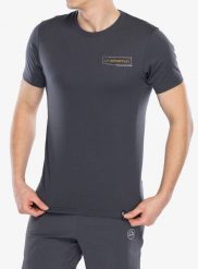 Koszulka bawełniana męska La Sportiva Mantra T-Shirt. Szare t-shirty męskie La Sportiva, m, bez wzorów, z bawełny, bez kołnierzyka. Za 178.75 zł.