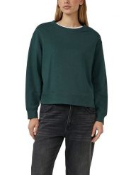 S.Oliver Bluza w kolorze zielonym rozmiar: 38. Zielone bluzy bez kaptura damskie S.Oliver, s. Za 73.99 zł.