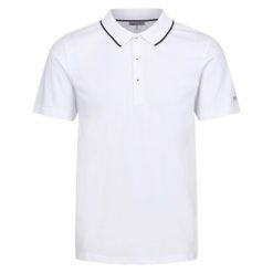 Koszulka Polo Męska Forley. Białe koszulki polo męskie Regatta, m, bez wzorów, bez ramiączek. Za 52.99 zł.