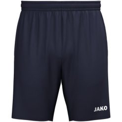Damskie szorty tkane Jako One. Niebieskie spodenki sportowe damskie Jako, m, z materiału, do biegania. Za 173.50 zł.