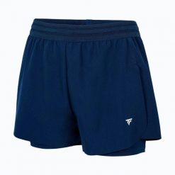 Szorty damskie Tecnifibre Team Stretch. Niebieskie szorty damskie TECNIFIBRE, bez wzorów, sportowe. Za 199.99 zł.