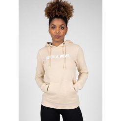 Charlotte Bluza z kapturem - Beżowy. Brązowe bluzy sportowe damskie GORILLA WEAR, s. Za 255.00 zł.