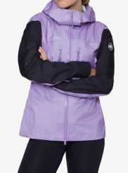 Kurtka w góry damska Mammut Taiss Light HS Hooded Jacket. Fioletowe kurtki damskie Mammut, l, bez wzorów, z materiału, bez kaptura. Za 1,583.99 zł.