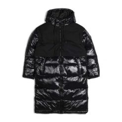 Kurtka MUNICH PUFFER WIND Czarny. Czarne kurtki męskie munich, m, bez wzorów, z tkaniny, bez kaptura. Za 470.99 zł.