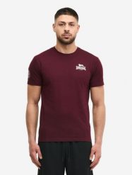 Bawełniana koszulka Lonsdale Warlingham. Białe t-shirty sportowe męskie Lonsdale, xl, z bawełny, bez ramiączek, na fitness i siłownię. Za 132.50 zł.