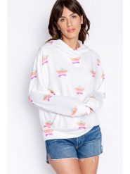 PJ Salvage Bluza w kolorze białym rozmiar: XL. Białe bluzy z kapturem damskie PJ Salvage, xl. Za 100.99 zł.