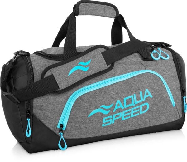 Torba sportowa pływacka na ramię 35l Aqua Speed. Czarne torby męskie na ramię Aqua-Speed, bez wzorów, z poliesteru, na ramię. Za 100.99 zł.