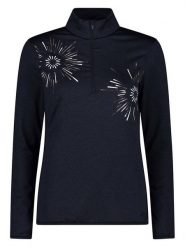 CMP Bluza polarowa w kolorze granatowym rozmiar: 38. Niebieskie bluzy bez kaptura damskie CMP, z materiału. Za 166.66 zł.