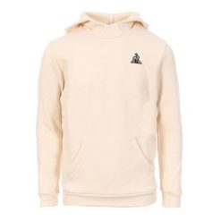 Bluza Le Coq Sportif Écru dla chłopców. Białe bluzy z kapturem męskie Le Coq Sportif, z bawełny. Za 204.65 zł.