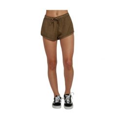 Spodenki sportowe damskie RVCA Camron. Zielone spodenki sportowe damskie RVCA, xs, z wiskozy. Za 123.00 zł.
