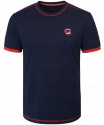T-Shirt (Koszulka) Męska - Pako Jeans - Granatowa z Logo. Niebieskie t-shirty męskie Pako Jeans, l, bez wzorów, z bawełny, bez kołnierzyka. Za 69.00 zł.