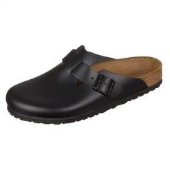 Buty do chodzenia męskie Birkenstock Boston Leder. Czarne buty fitness męskie Birkenstock, na fitness i siłownię. Za 868.00 zł.