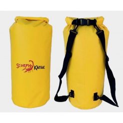 Worek/Plecak Wodoszczelny Na Wyprawy Wodne Spływy Kajakowe Scorpio Kayak 30L. Żółte plecaki damskie SCORPIO KAYAK, bez wzorów, sportowe. Za 99.00 zł.