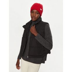 Czapka Pepe Jeans. Czerwone czapki zimowe damskie Pepe Jeans, z jeansu. Za 139.99 zł.