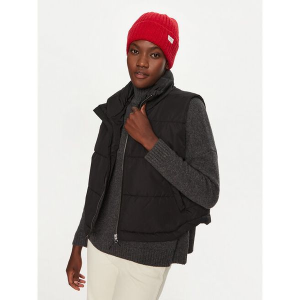 Czapka Pepe Jeans. Czerwone czapki zimowe damskie Pepe Jeans, z jeansu. Za 139.99 zł.