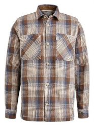 CAST IRON Koszula - Regular fit - w kolorze jasnobrązowo-beżowym rozmiar: XL. Brązowe koszule męskie CAST IRON, xl, bez wzorów, z bawełny, bez kołnierzyka, bez ramiączek. Za 221.88 zł.