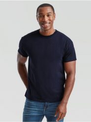 Fruit Of The Loom Original T Adult T-shirt Marino Oscuro. Niebieskie t-shirty damskie Fruit of the Loom, s, bez wzorów, z bawełny, bez kołnierzyka. Za 124.99 zł.