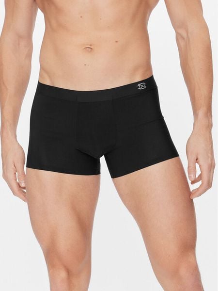 HOM Bokserki 402592 Czarny. Czarne bokserki męskie HOM, bez wzorów, z syntetyku. Za 99.99 zł.