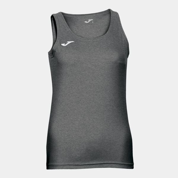 Koszulka fitness damska Joma Diana bez rękawów. Szare bluzki sportowe damskie Joma, xs, z meshu, bez kołnierzyka, bez ramiączek. Za 123.00 zł.
