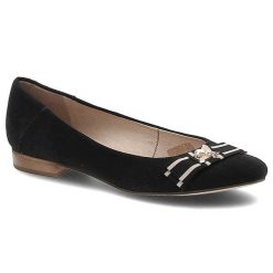 Czarne Baleriny Chebello Damskie Buty Z Broszką. Czarne baleriny damskie CheBello. Za 199.00 zł.