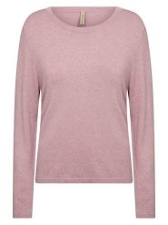 Soyaconcept Sweter "Dollie" w kolorze jasnoróżowym rozmiar: XXL. Różowe swetry klasyczne damskie Soyaconcept, xxl, bez kołnierzyka. Za 184.95 zł.