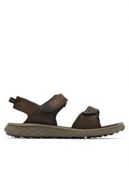 Columbia Sandały Konos™ Hiker 2-Strap 2121561 Brązowy. Brązowe sandały męskie Columbia, ze skóry, bez zapięcia. Za 299.99 zł.